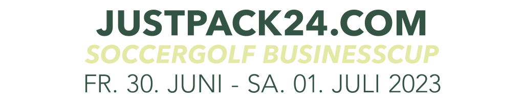 JustPack24.com Soccergolf BusinessCup am 30. Juni/01. Juli 2022 im Soccerpark Dirmstein.