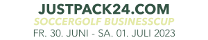 JustPack24.com Soccergolf BusinessCup am 30. Juni/01. Juli 2022 im Soccerpark Dirmstein.